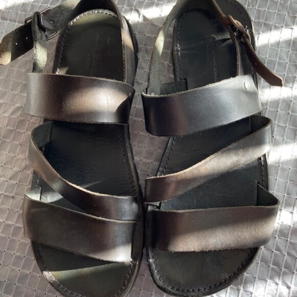 L’ Artigiano del cuoio leather sandals Made in Italy size EUR 43 US 9.5 main image 4